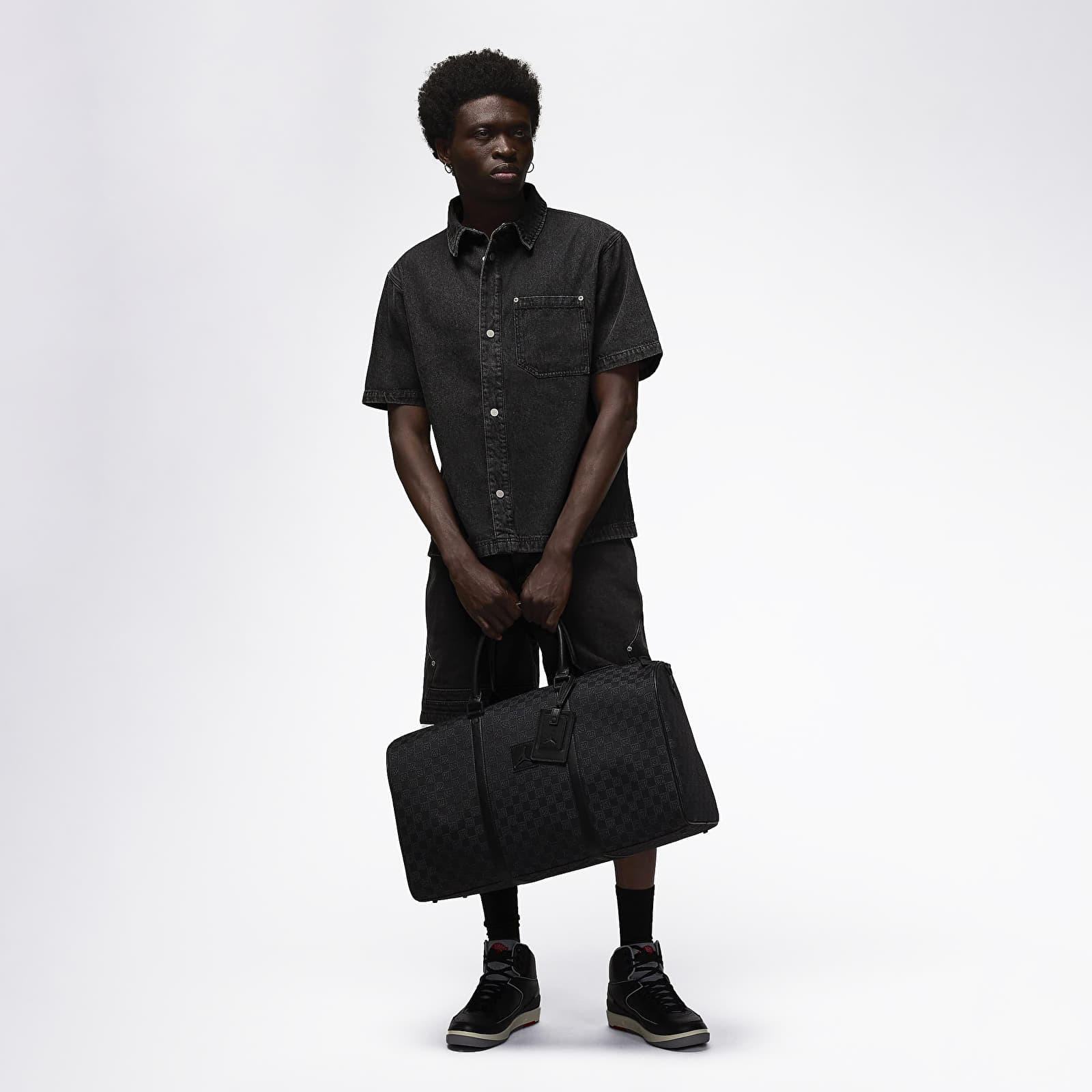 Duffle bag Jordan Jam Monogram Duffle Bag Black