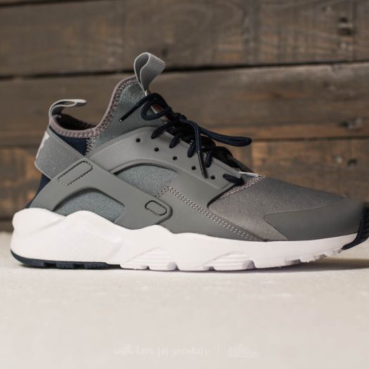 Men s shoes Nike Air Huarache Run Ultra Cool Grey Wolf Grey Obsidian Footshop