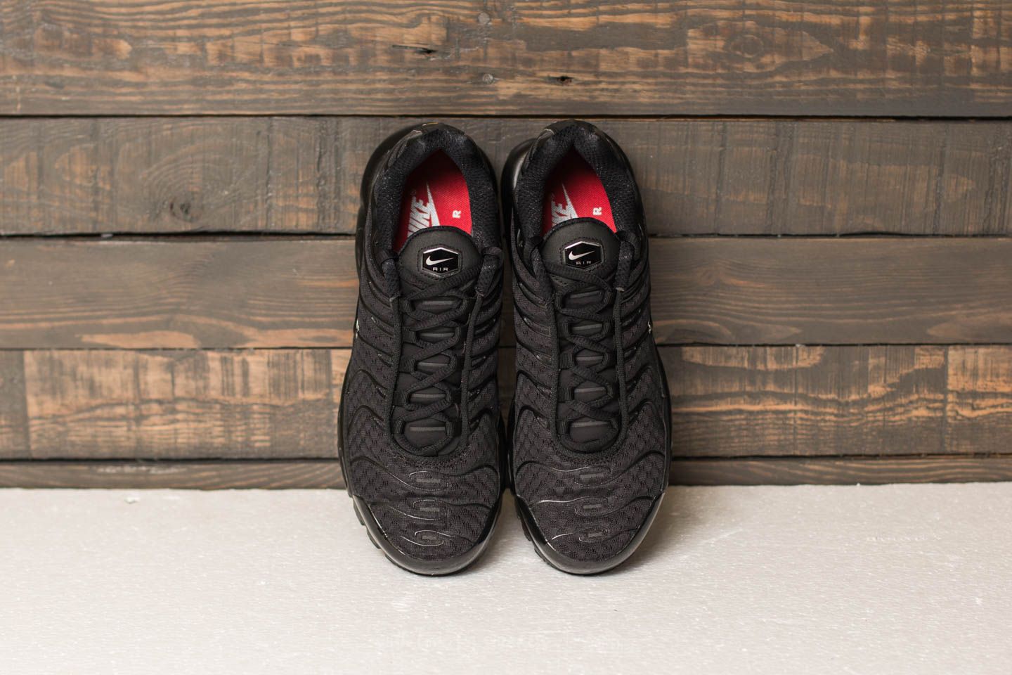 Zapatillas Hombre Nike Air Max Plus Black/ Black-Metallic Silver