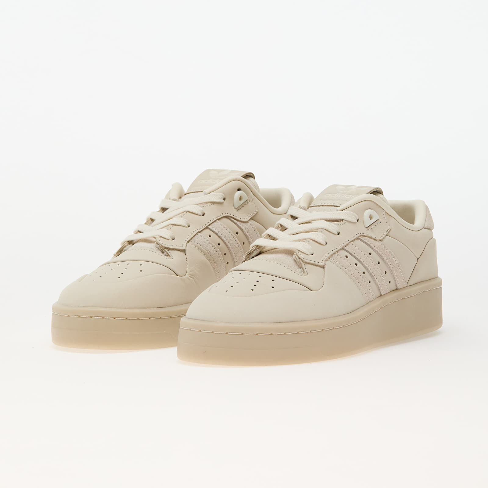 Frauen adidas Rivalry Lux Low W Cream White/ Cream White/ Aluminium