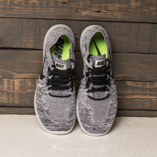 Men's free rn flyknit 2017 running shoes white online