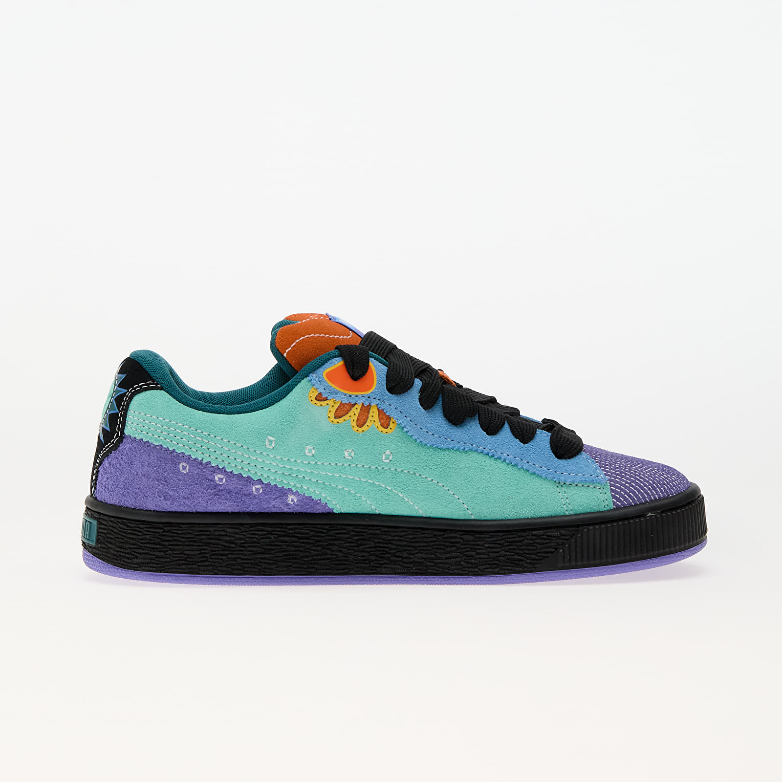 Încălțăminte și sneakerși pentru bărbați Puma Suede XL DDLM Green