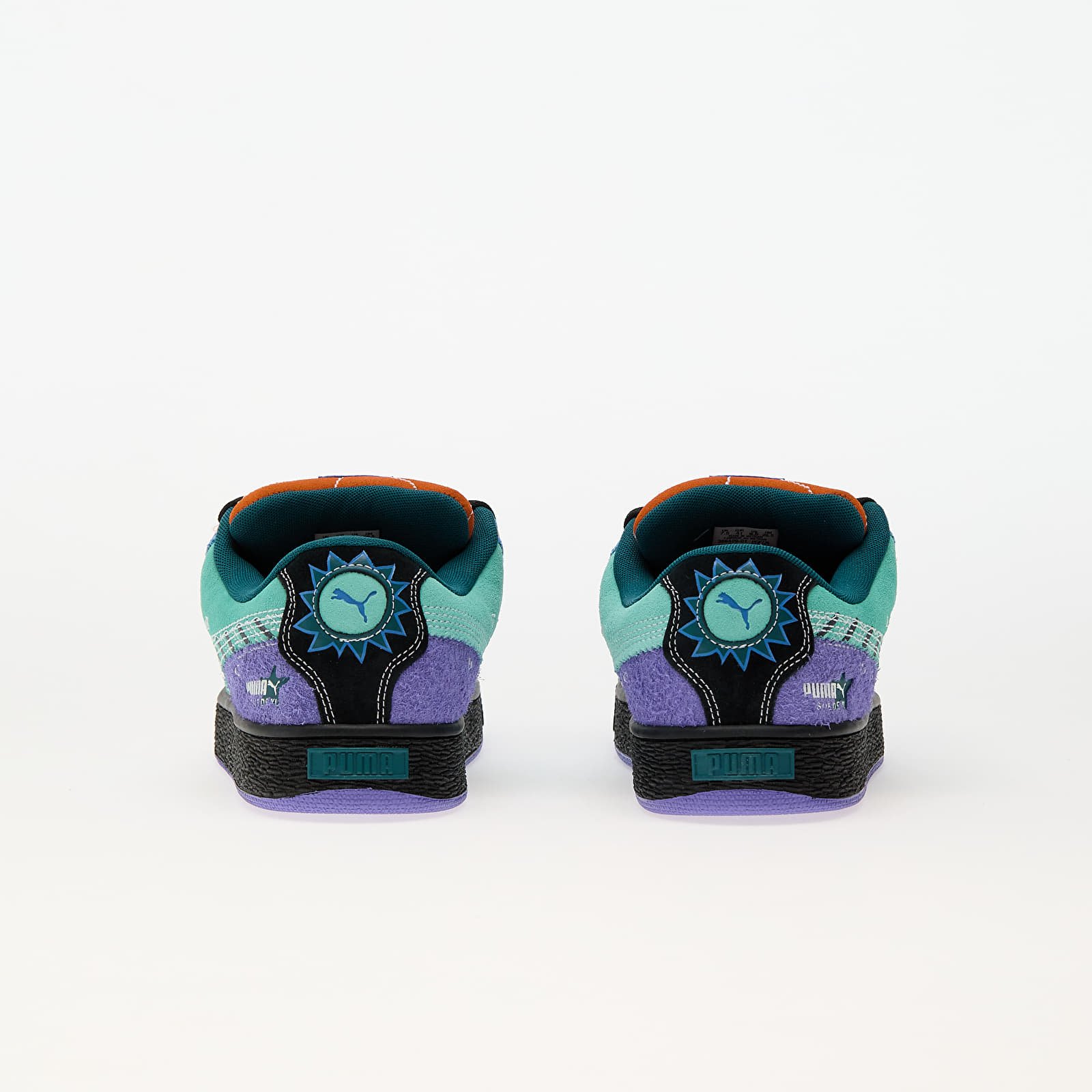 Încălțăminte și sneakerși pentru bărbați Puma Suede XL DDLM Green