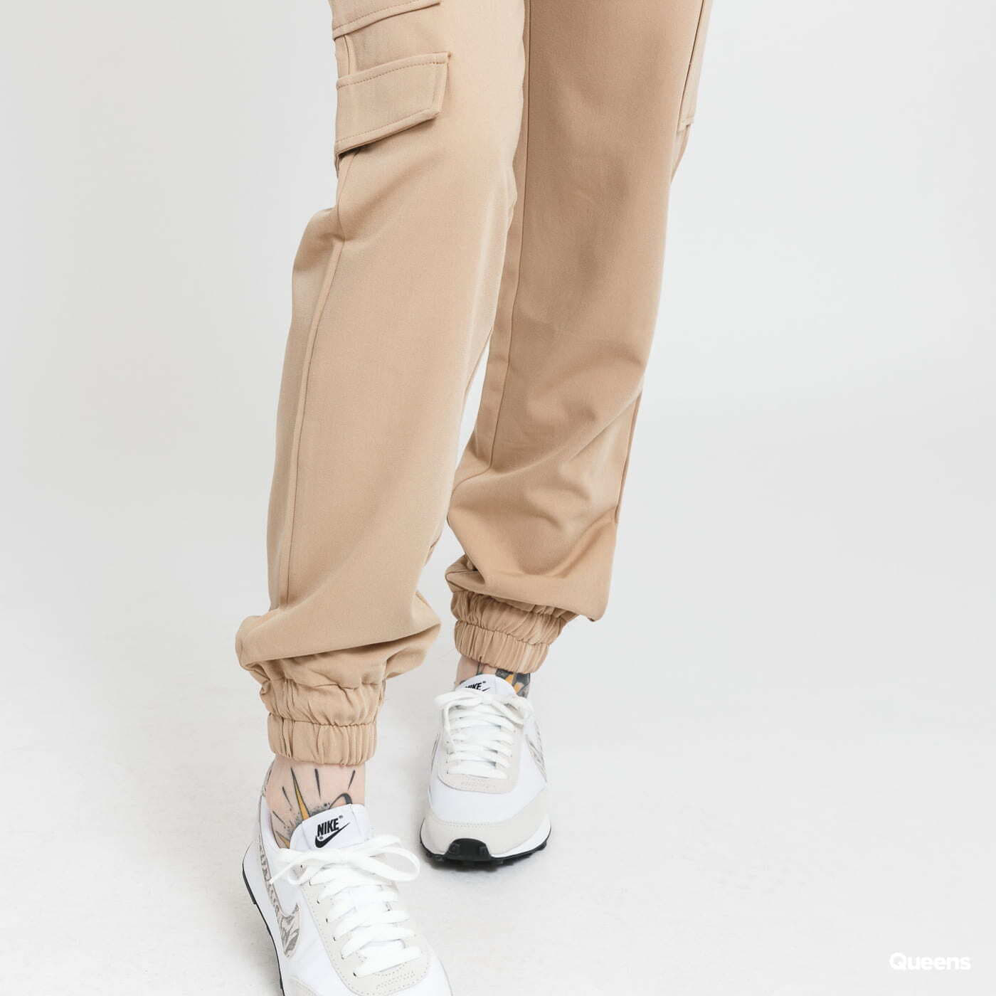 Pantaloni cargo donna Sixth June Cargo Pants Beige