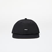 Caps OBEY Lowercase Nylon 6 Panel Strapback Black (100580364-BLK