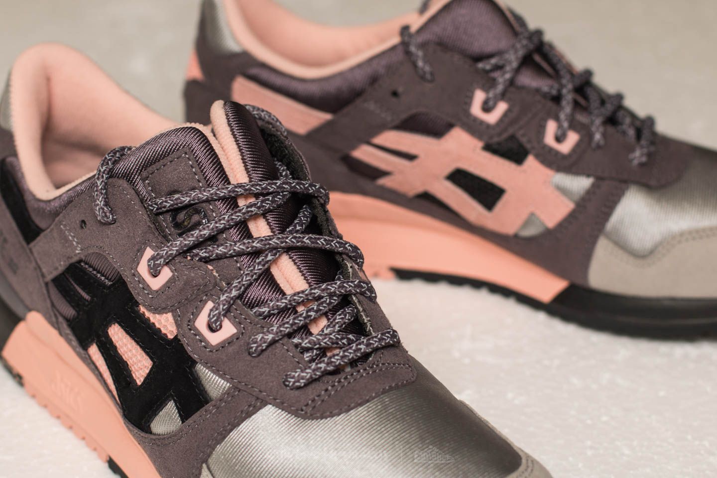 Men s shoes Asics x Woei Gel Lyte III Apricot Nectar Black Footshop