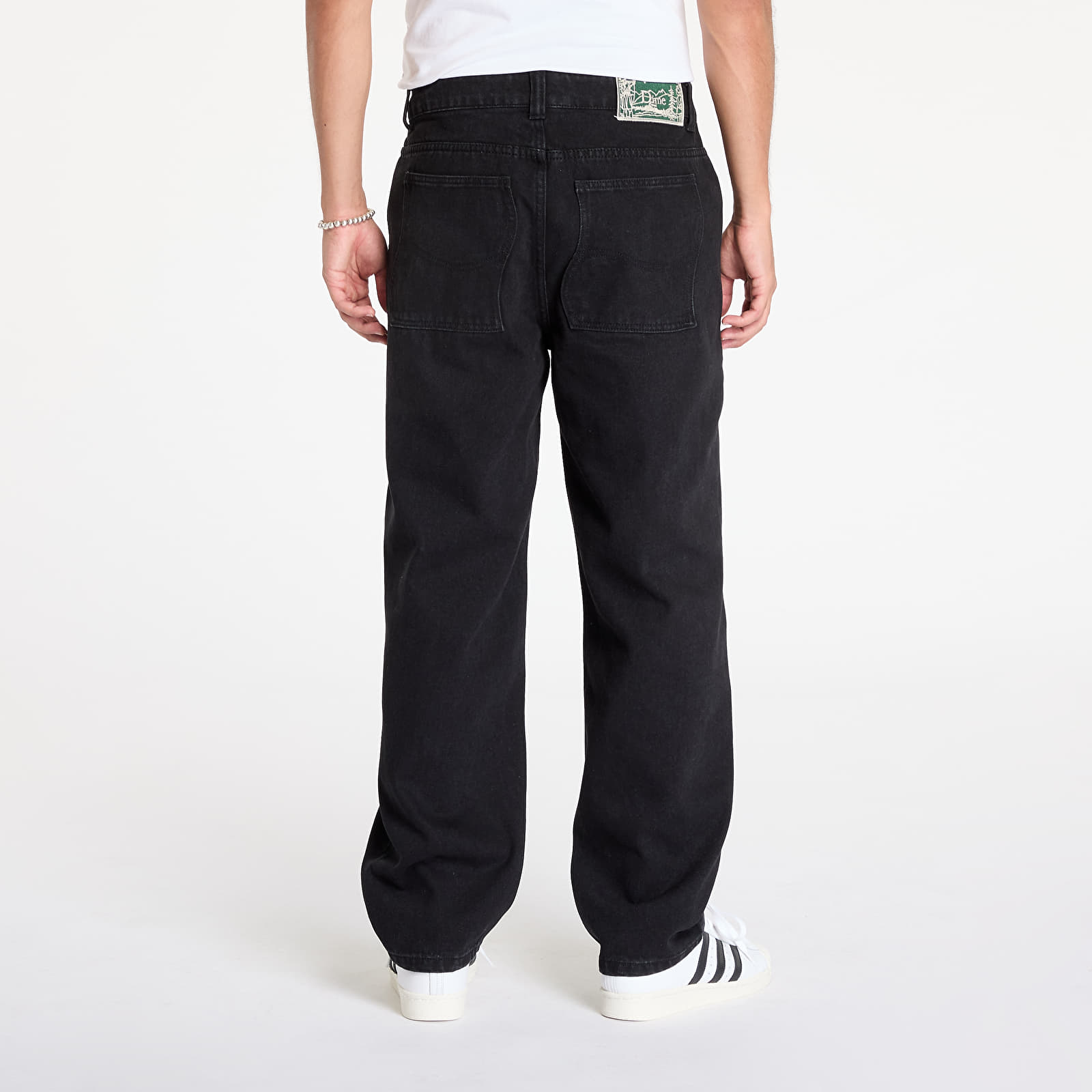 Jeansy DIME Classic Relaxed Denim Pants Black | Footshop