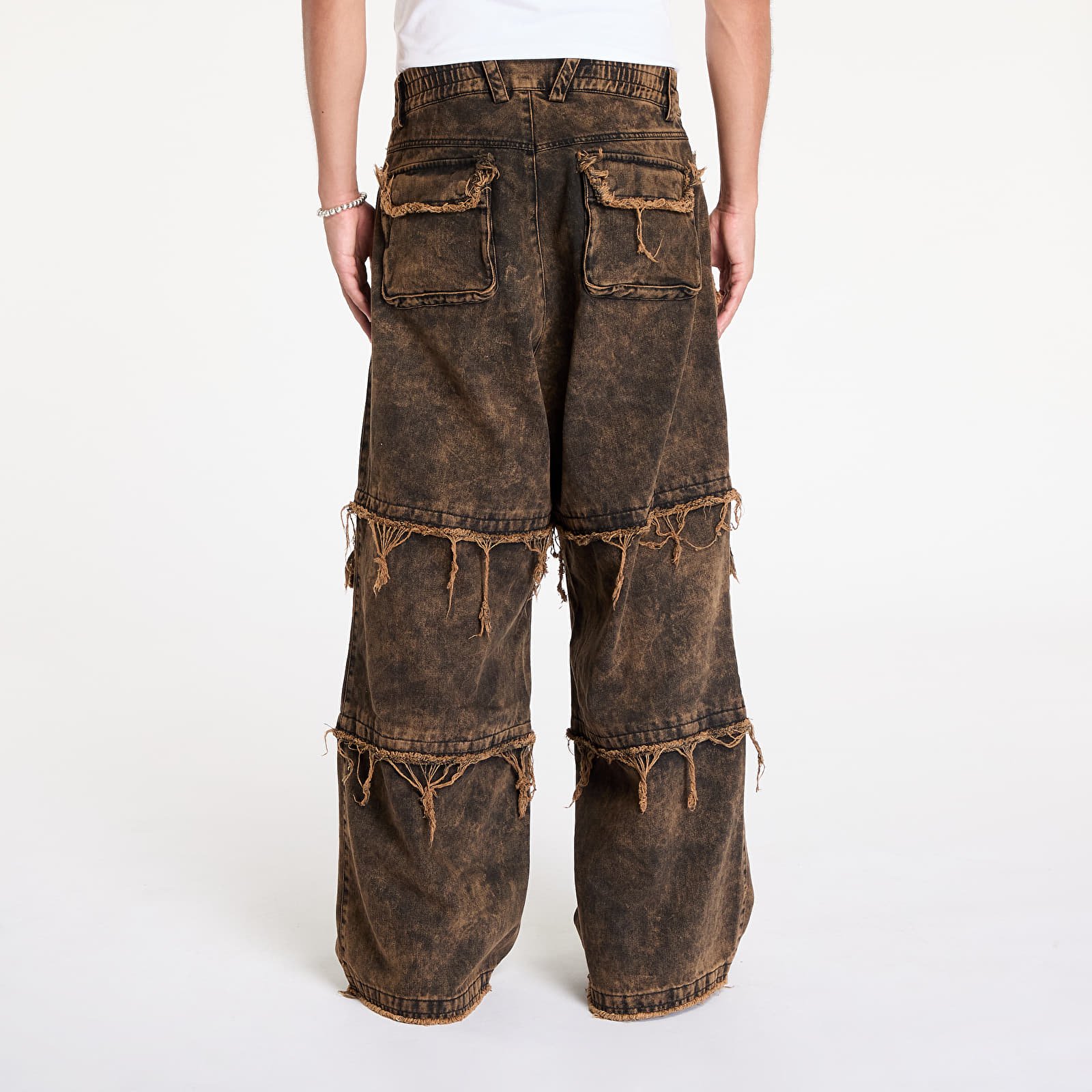 Jeans MISBHV Ibiza Oversize Cargo Trousers Acid Black