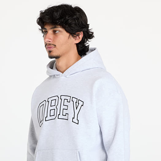 Obey grey hoodie discount