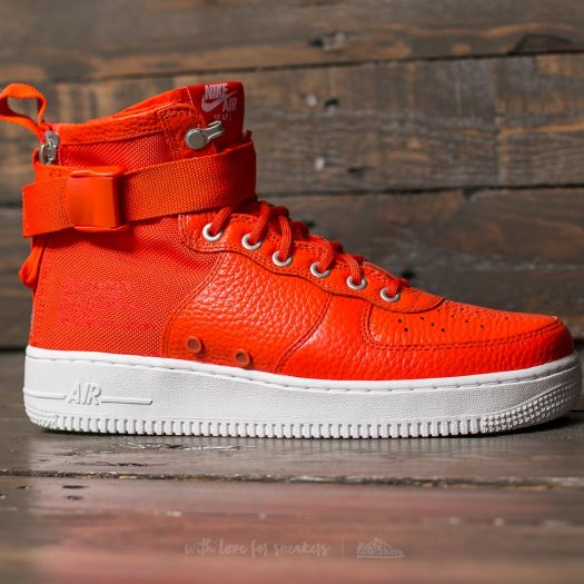 Men s shoes Nike SF Air Force 1 Mid Team Orange Team Orange