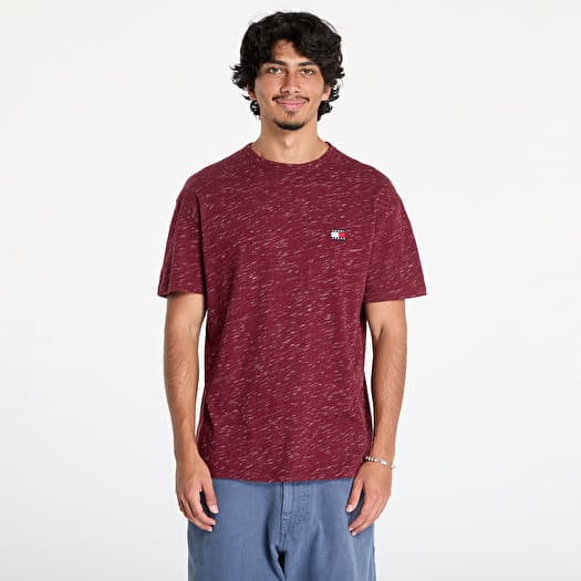 Tommy Jeans Regular Badge Tee Deep Rouge