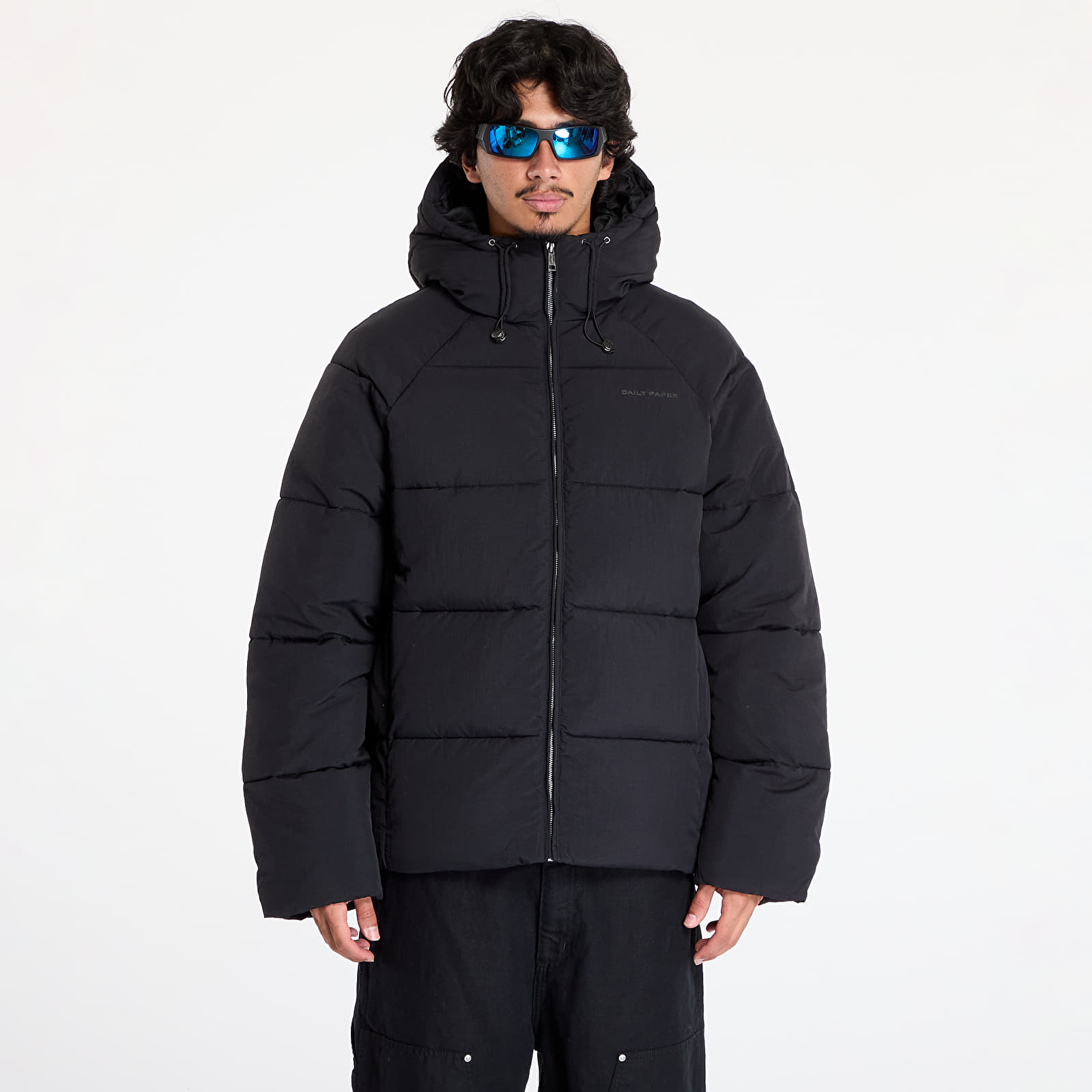 Miesten takit Daily Paper Relaxed Puffer Black