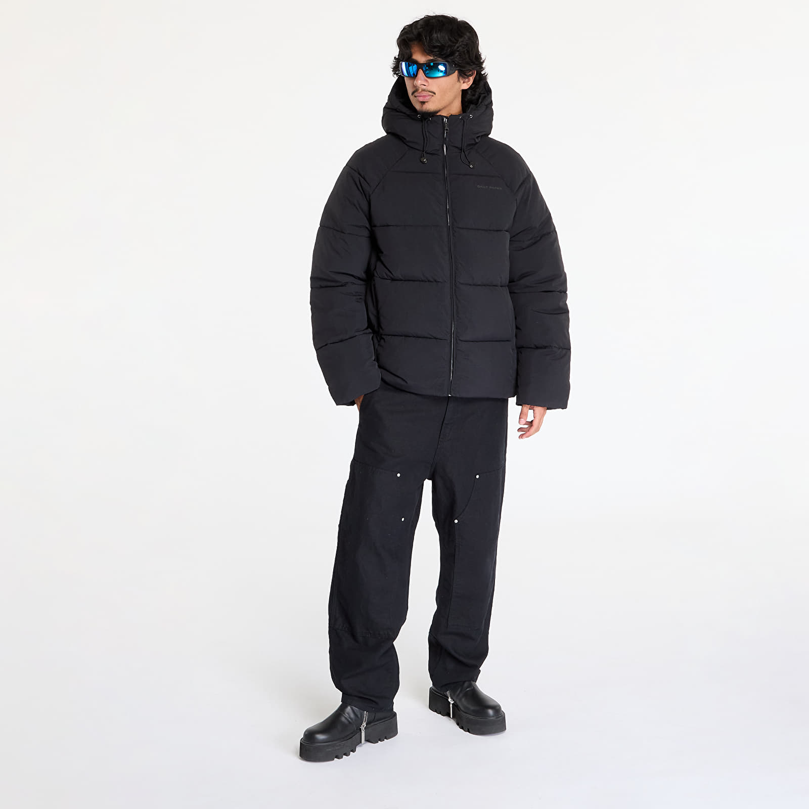 Miesten takit Daily Paper Relaxed Puffer Black