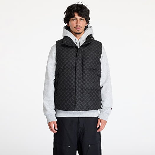 Vesta Daily Paper Pondo Cotton Monogram Bodywarmer Black