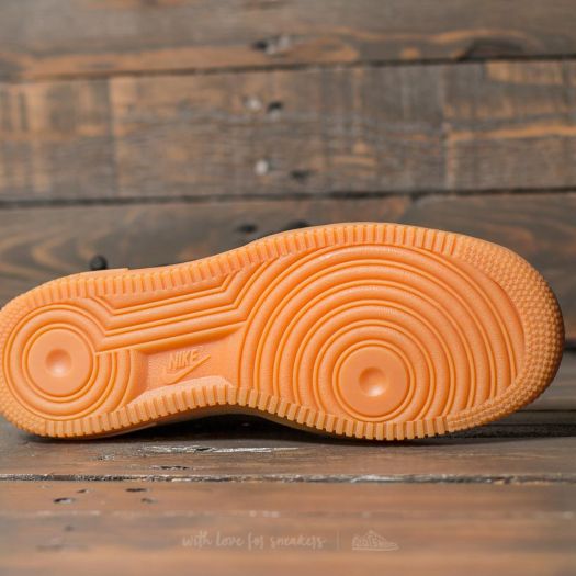 nike air force 1 brown gum sole