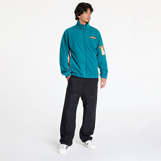 Men s hoodies adidas Polar Fleece Adibreak Track Top Legacy Teal Footshop