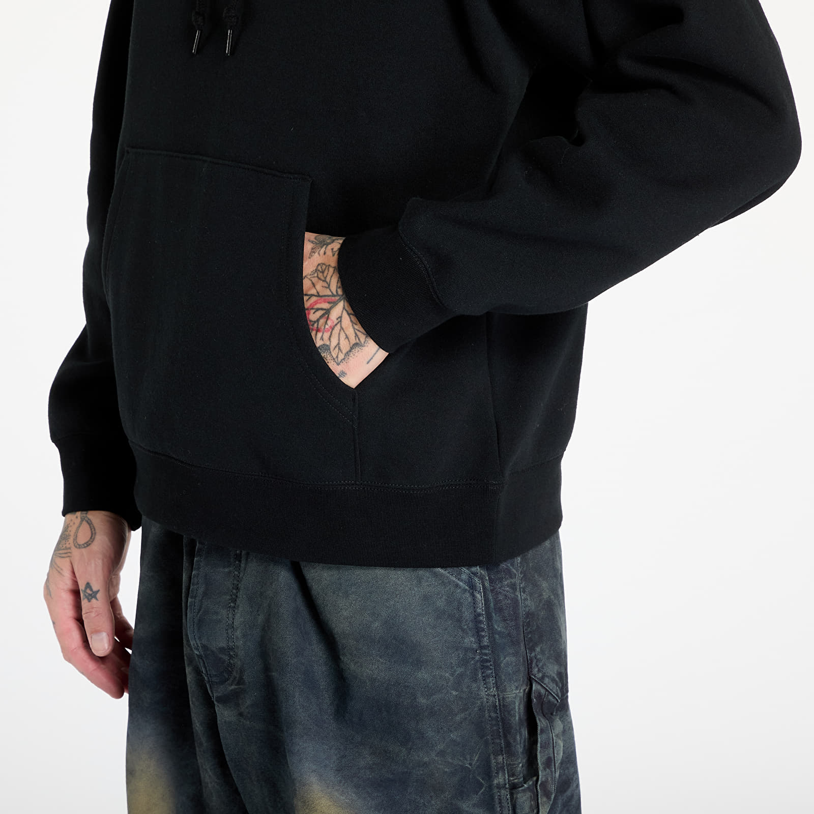 Men's hoodies OBEY Obey Half Icon Black