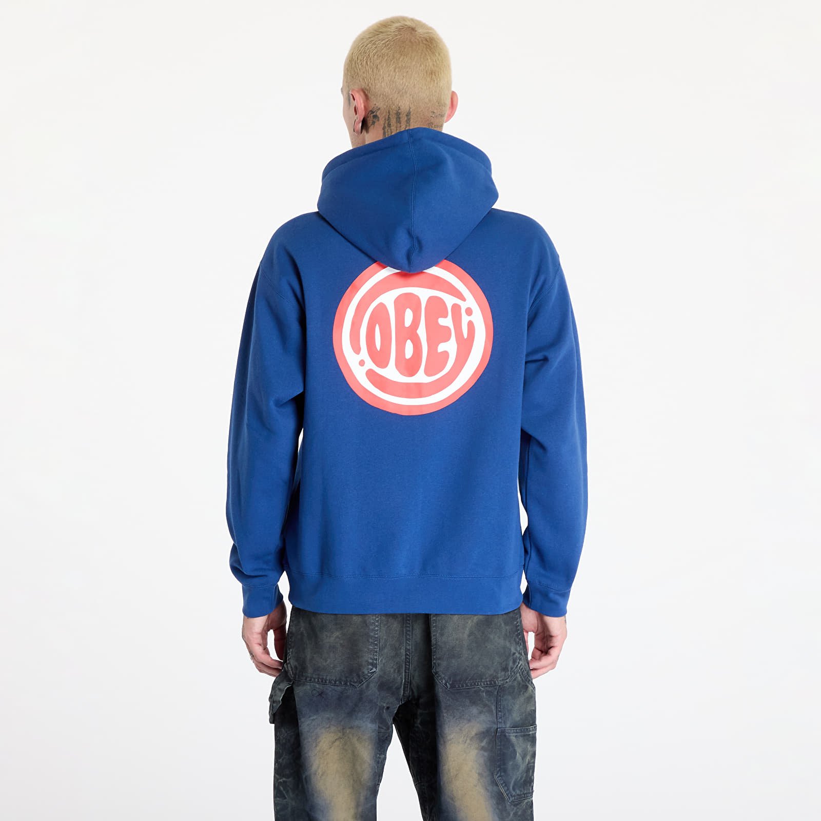 Men's hoodies OBEY Bubble Hoodie Limoges