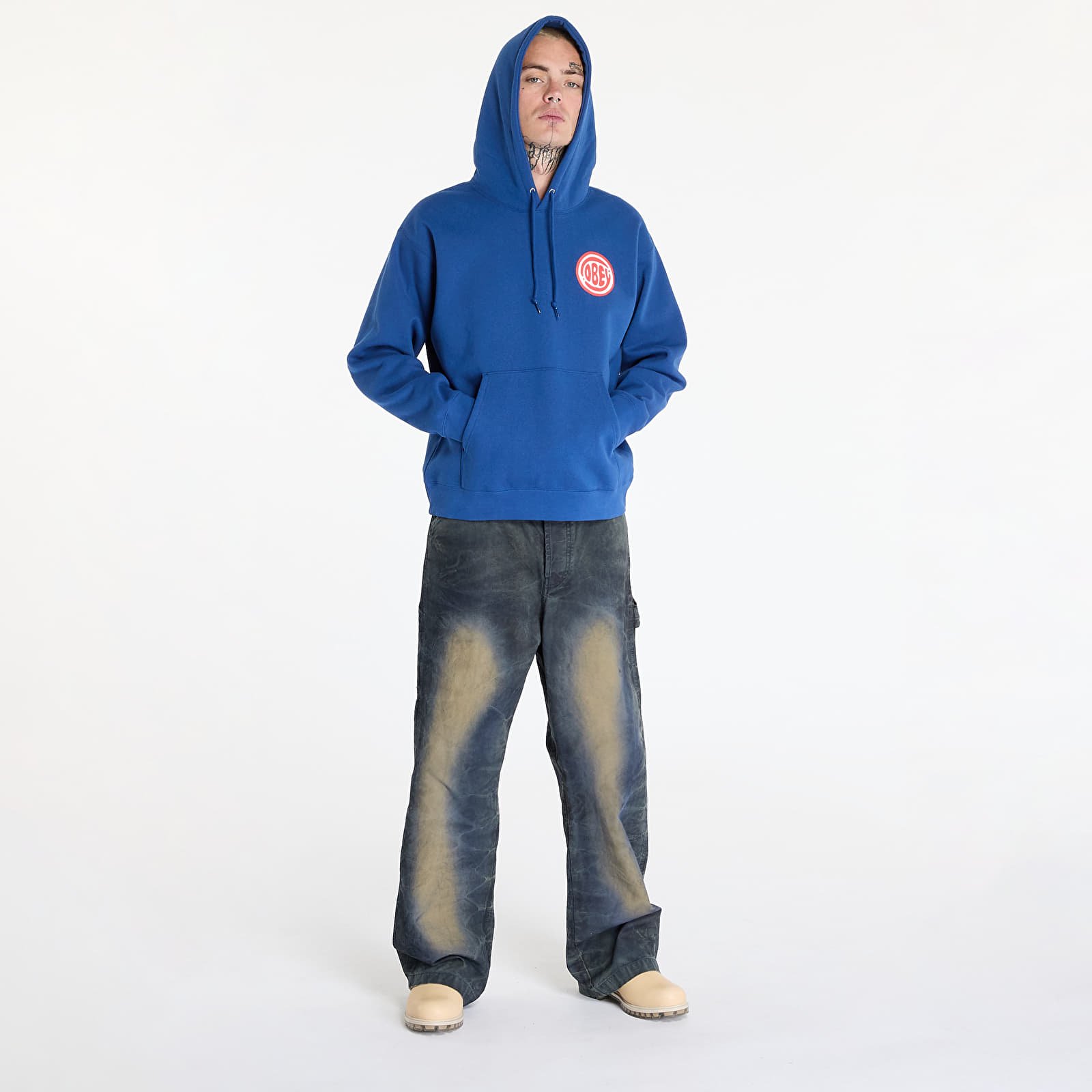 Men's hoodies OBEY Bubble Hoodie Limoges