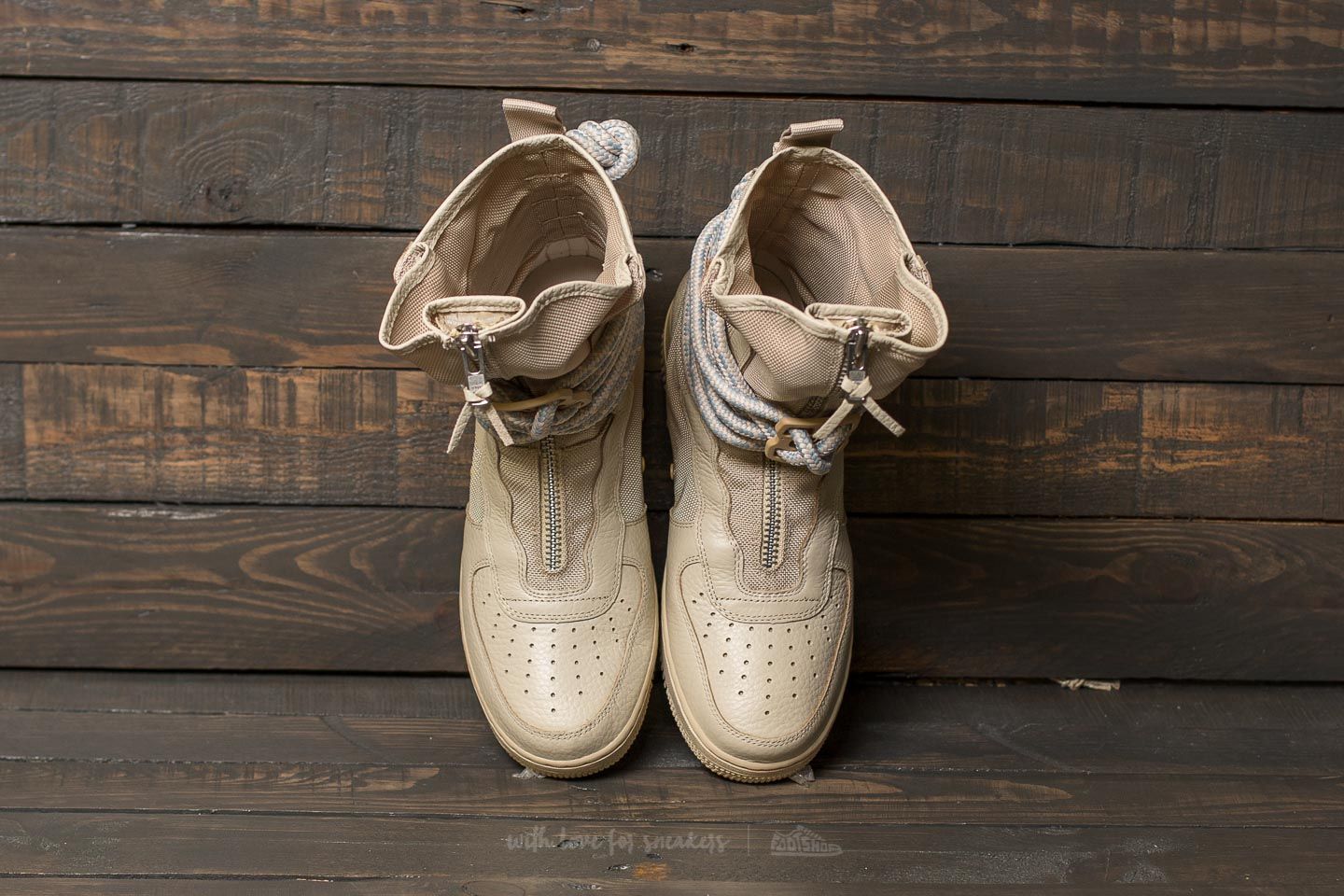 Chaussures et baskets femme Nike W SF Air Force 1 Hi Rattan Rattan White Footshop