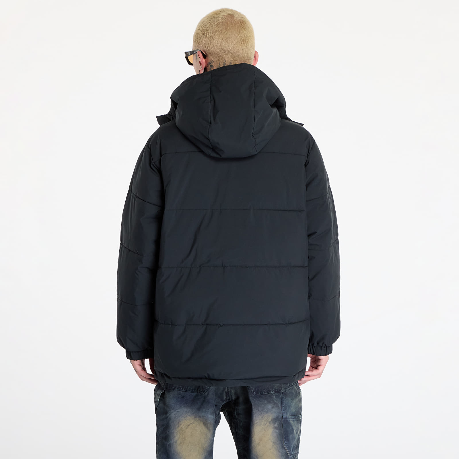 Men's jackets OBEY Brunswick Puffer Black