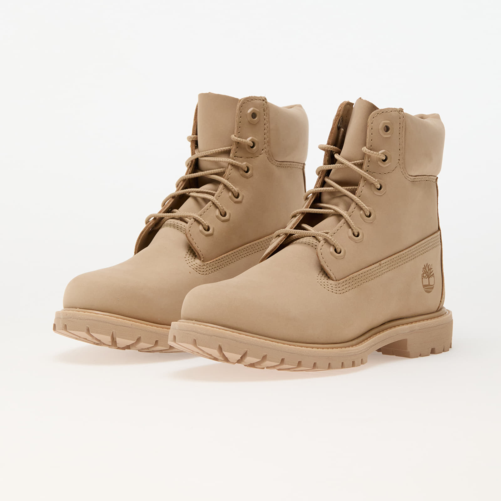 Damen Sneaker und Schuhe Timberland 6 Inch Lace Up Waterproof Boot Beige