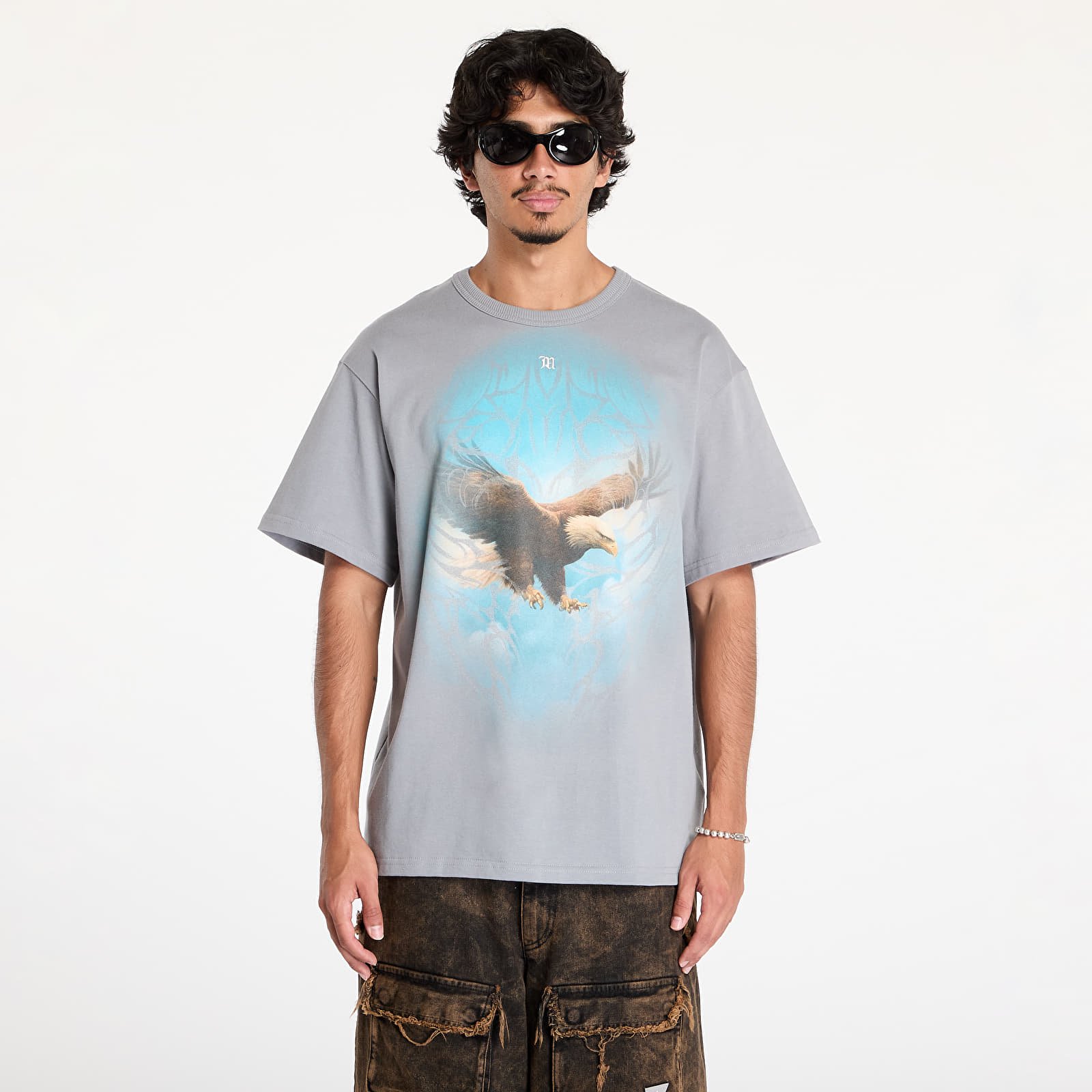 T-paidat MISBHV Monument Valley T-Shirt UNISEX Light Grey
