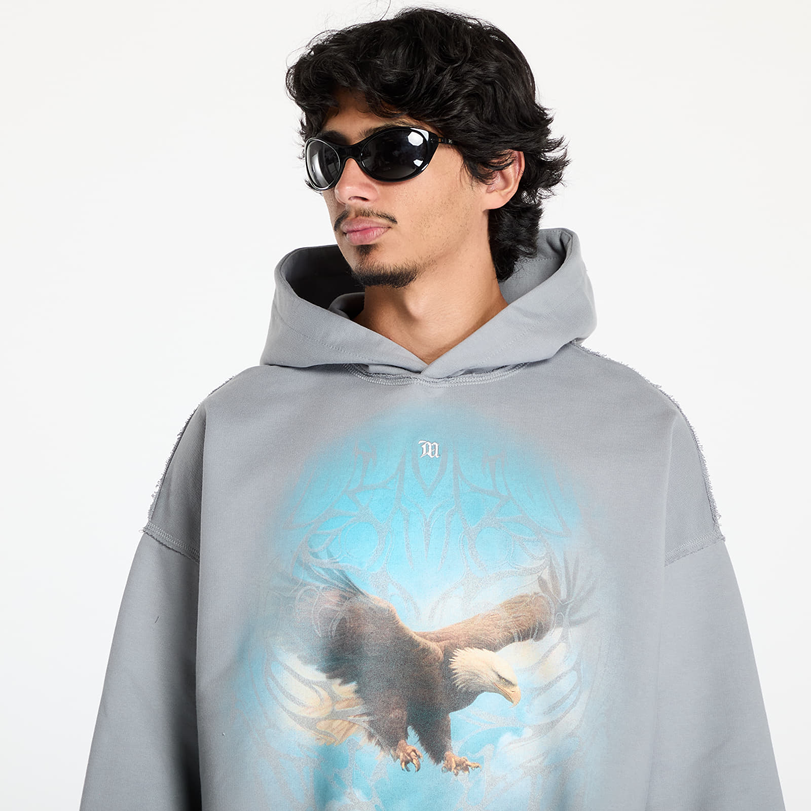 Hoodies en truien MISBHV Monument Valley Hoodie UNISEX Light Grey