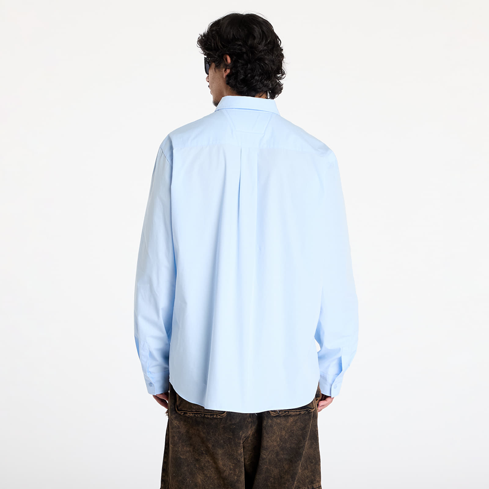 Overhemden MISBHV Light Blue Sport Shirt UNISEX Light Blue