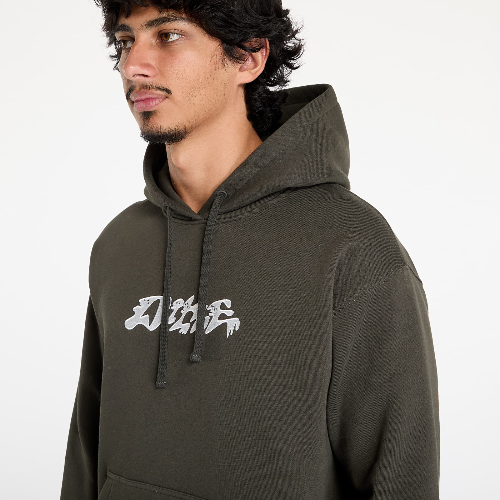 Hoodies and sweatshirts  DIME Happy Hoodie UNISEX Vintage Black