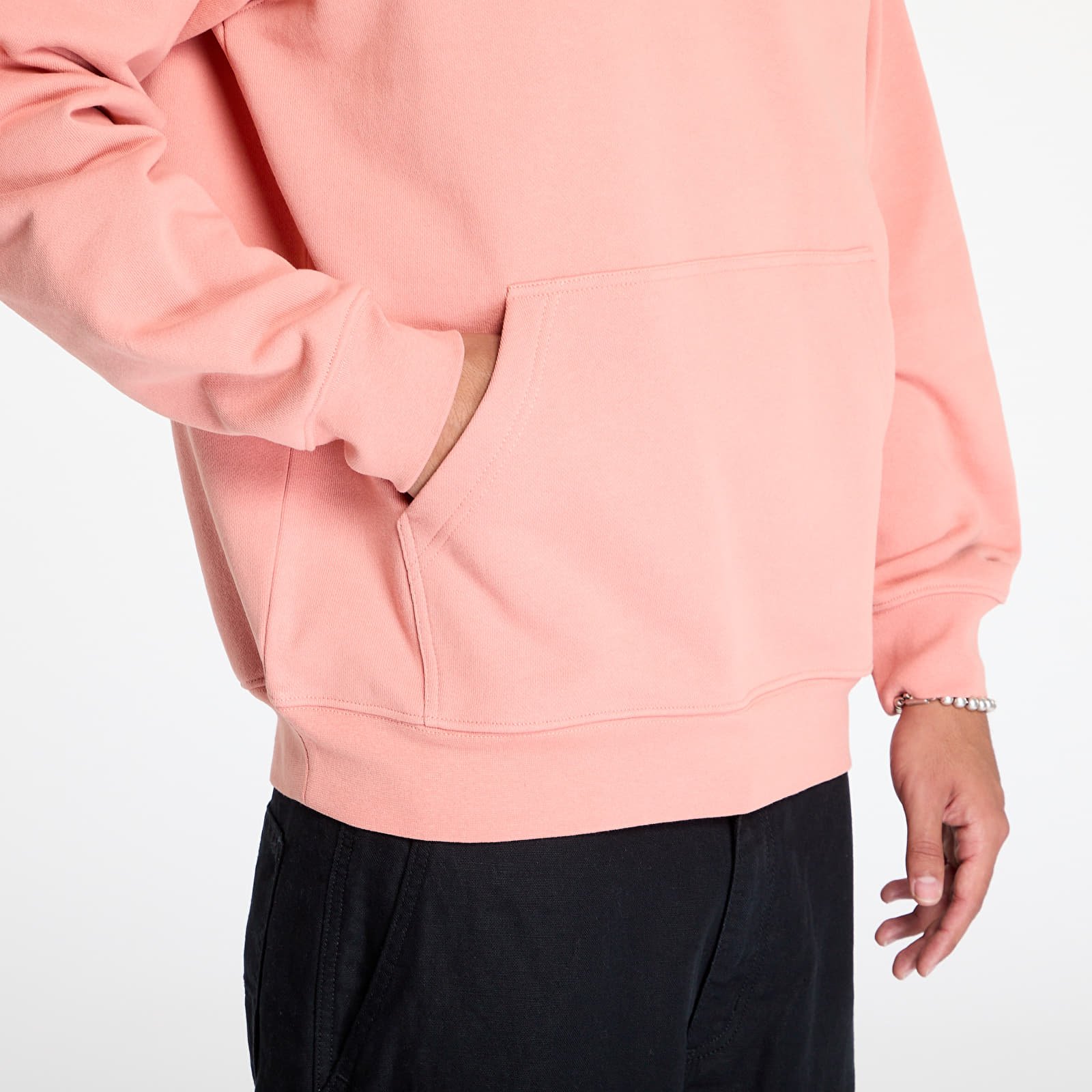 Hoodies and sweatshirts  DIME Classic Small Logo Hoodie UNISEX Pink Clay