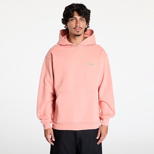 Hoodies and sweatshirts DIME Classic Small Logo Hoodie UNISEX Pink Clay Footshop