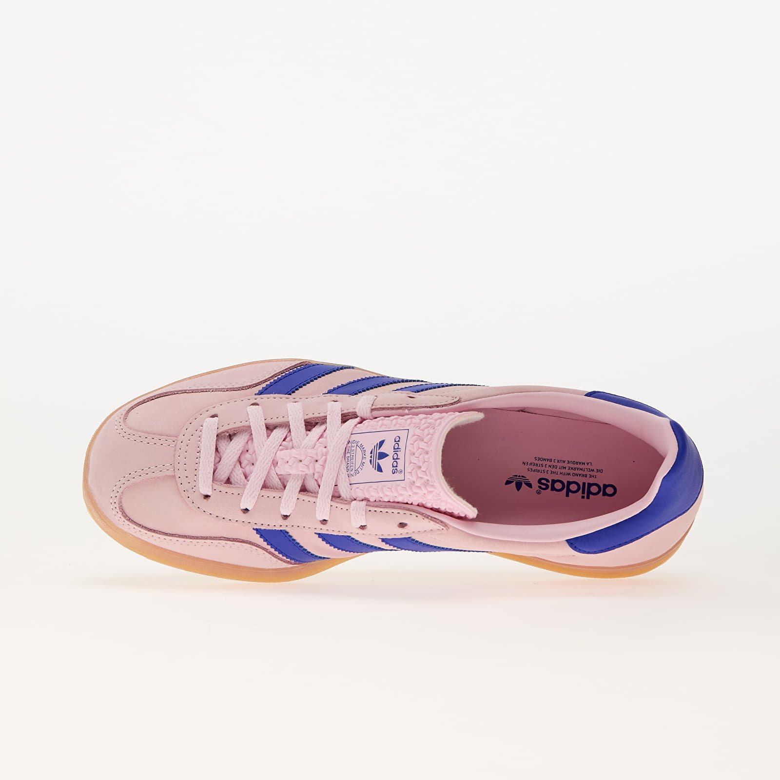 Dámské tenisky a boty adidas Gazelle Indoor W Clear Pink/ Lucid Blue/ Gum