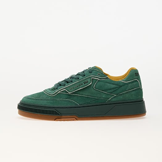 Reebok Club C LTD Green Edge Suede