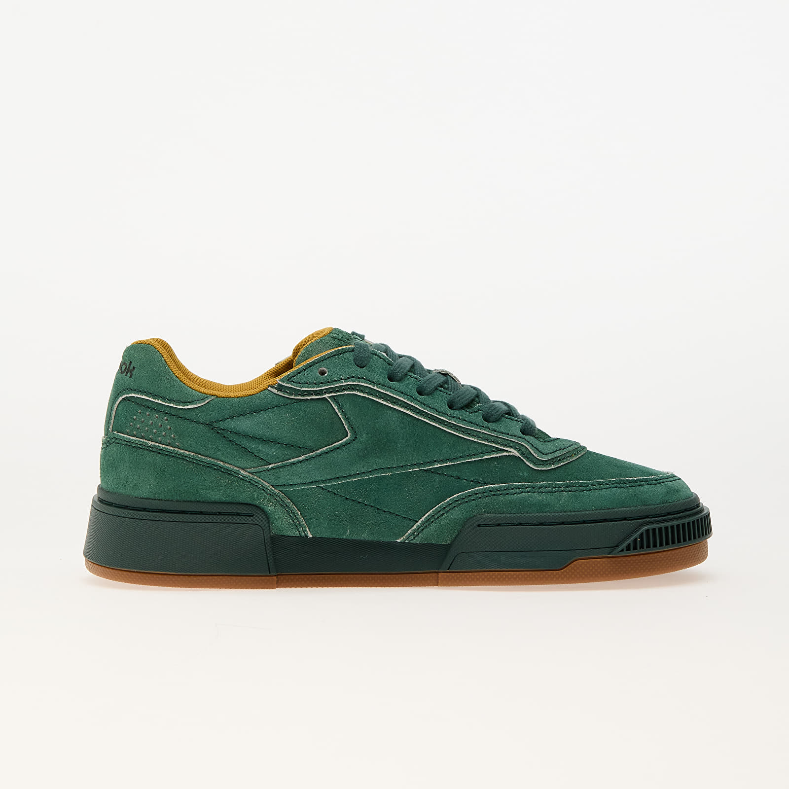 Încălțăminte și sneakerși pentru bărbați Reebok Club C LTD Green Edge Suede