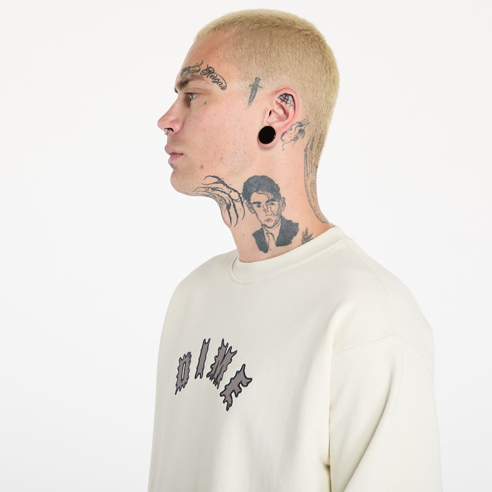 Mikiny DIME Choppers Crewneck UNISEX Natural