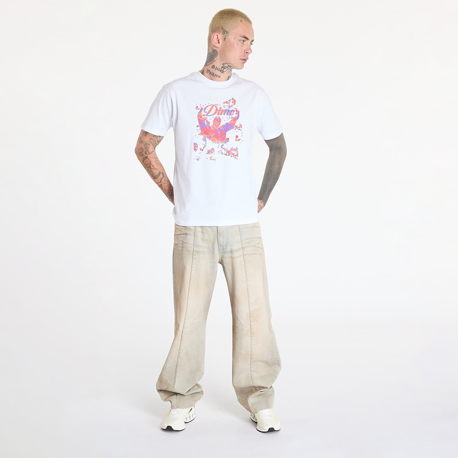 Koszulki DIME Genie T-Shirt UNISEX White