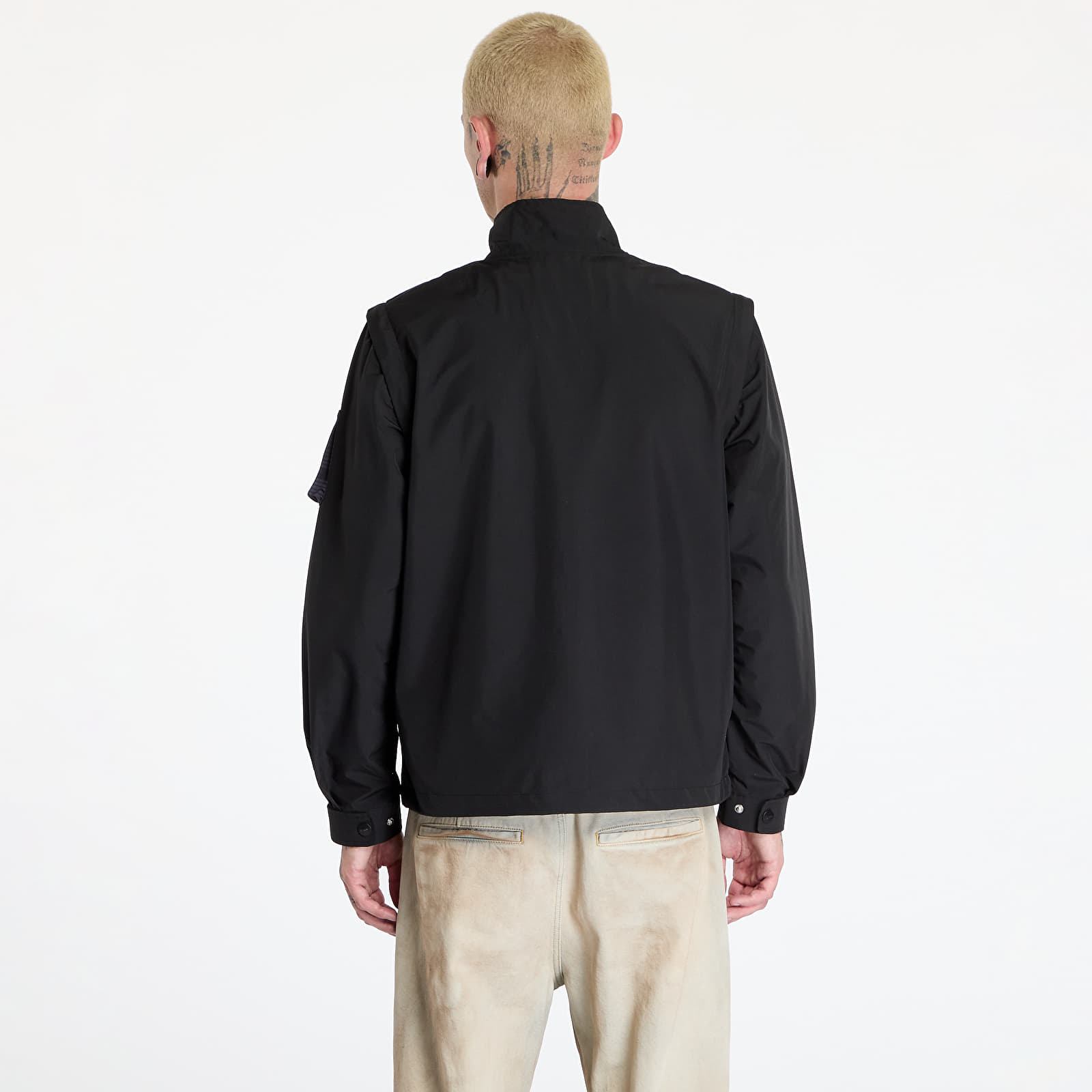 Raincoats DIME Fishing Zip-Off Jacket UNISEX Black
