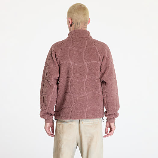 Mauve sherpa pullover 2025