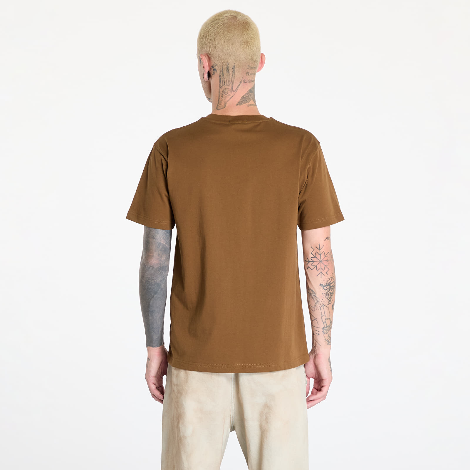 T-Shirts DIME Happy T-Shirt UNISEX Dark Brown