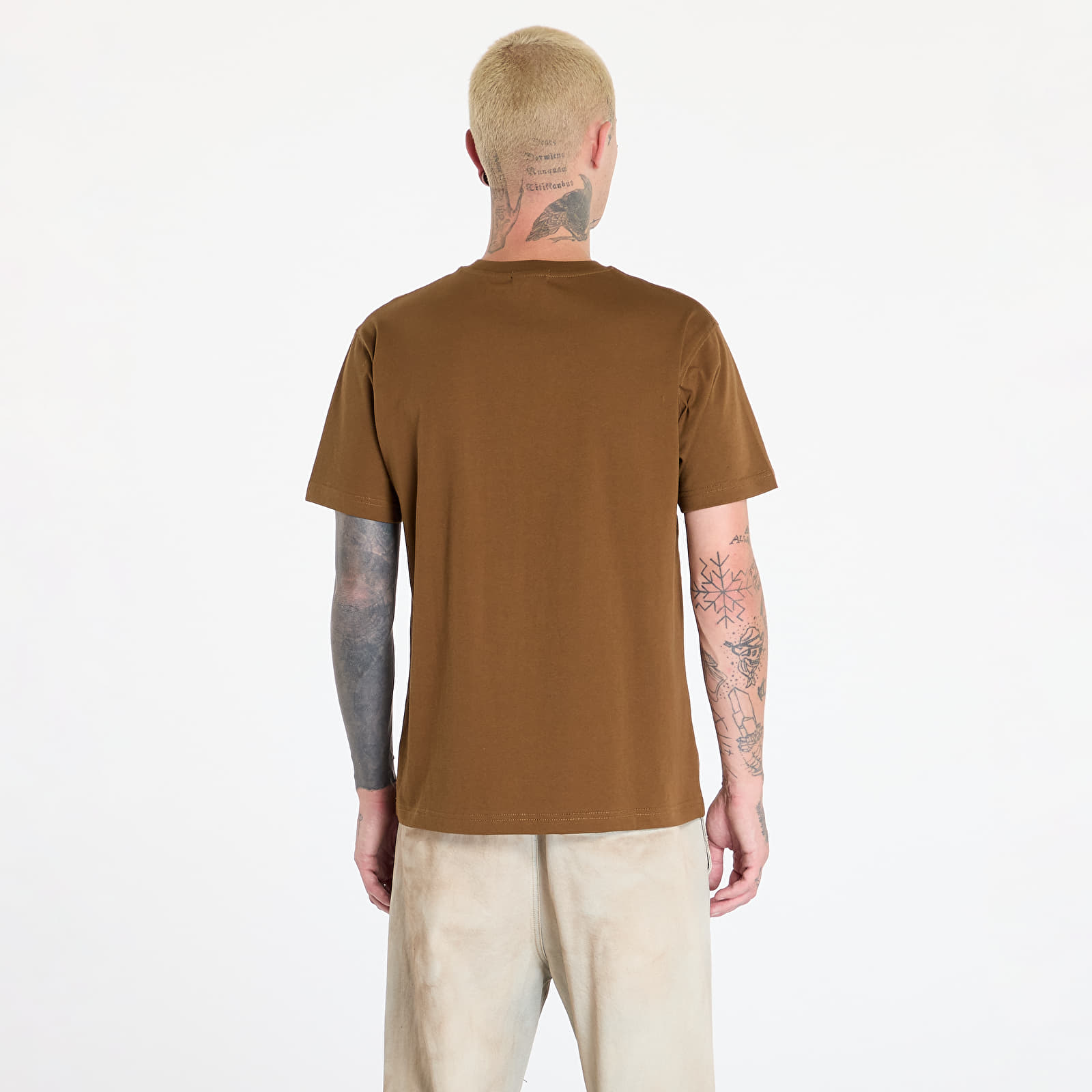 T-shirts DIME Cursive Power T-Shirt UNISEX Dark Brown