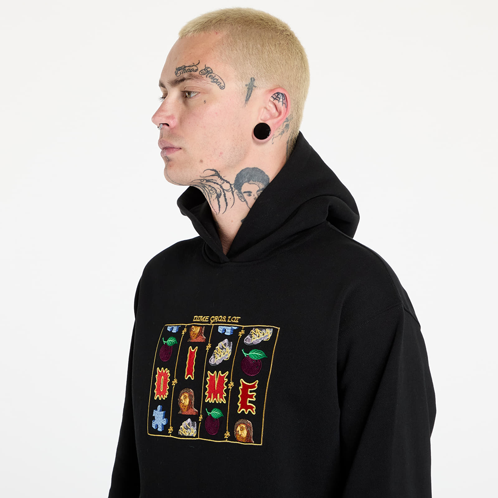 Sweatshirts DIME VLT Hoodie UNISEX Black