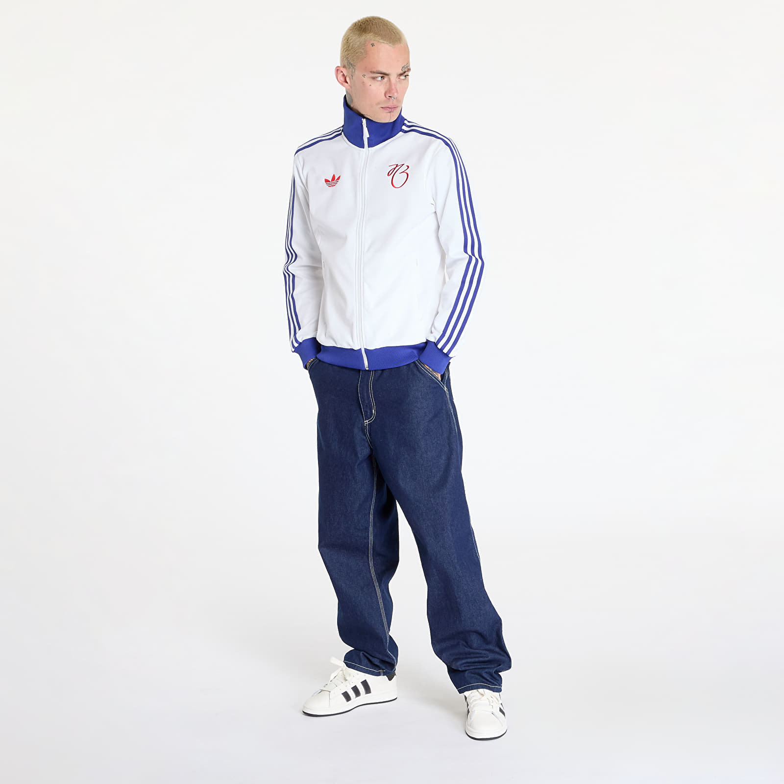 Bluzy adidas Jude Bellingham Track Top White
