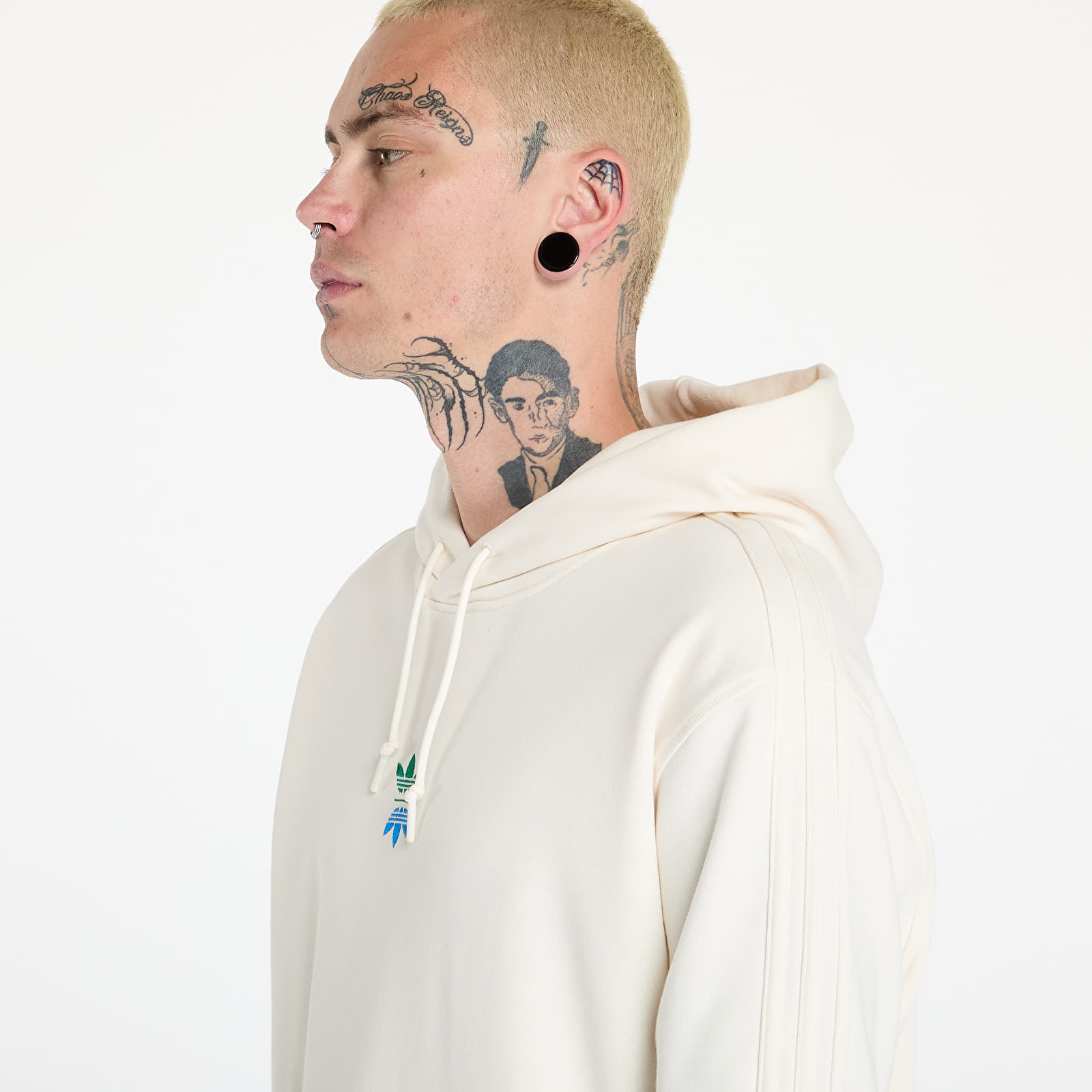 Hoodies für Männer adidas Rolling Links Hoodie Core White