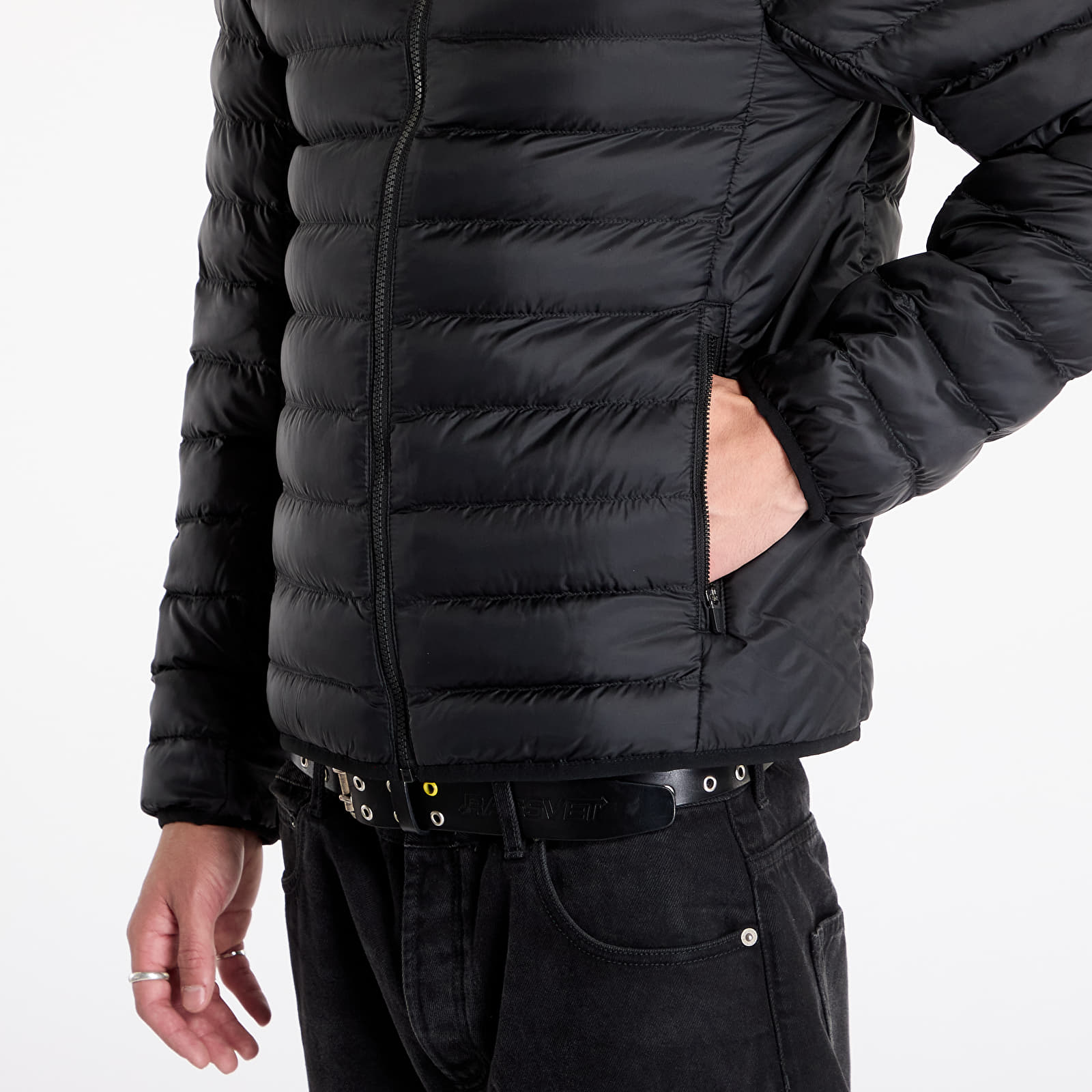 Herrenjacken LACOSTE Water-Repellent Quilted Puffed Jacket Black