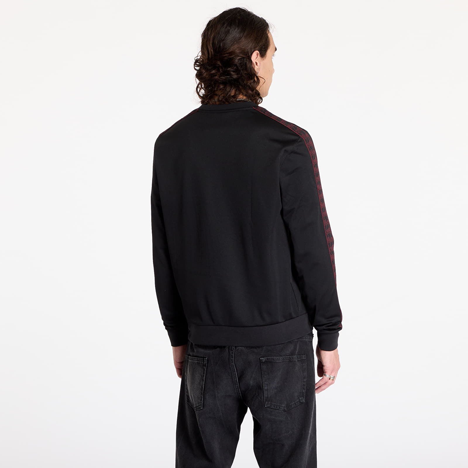 Mikiny LACOSTE Sweatshirts Black