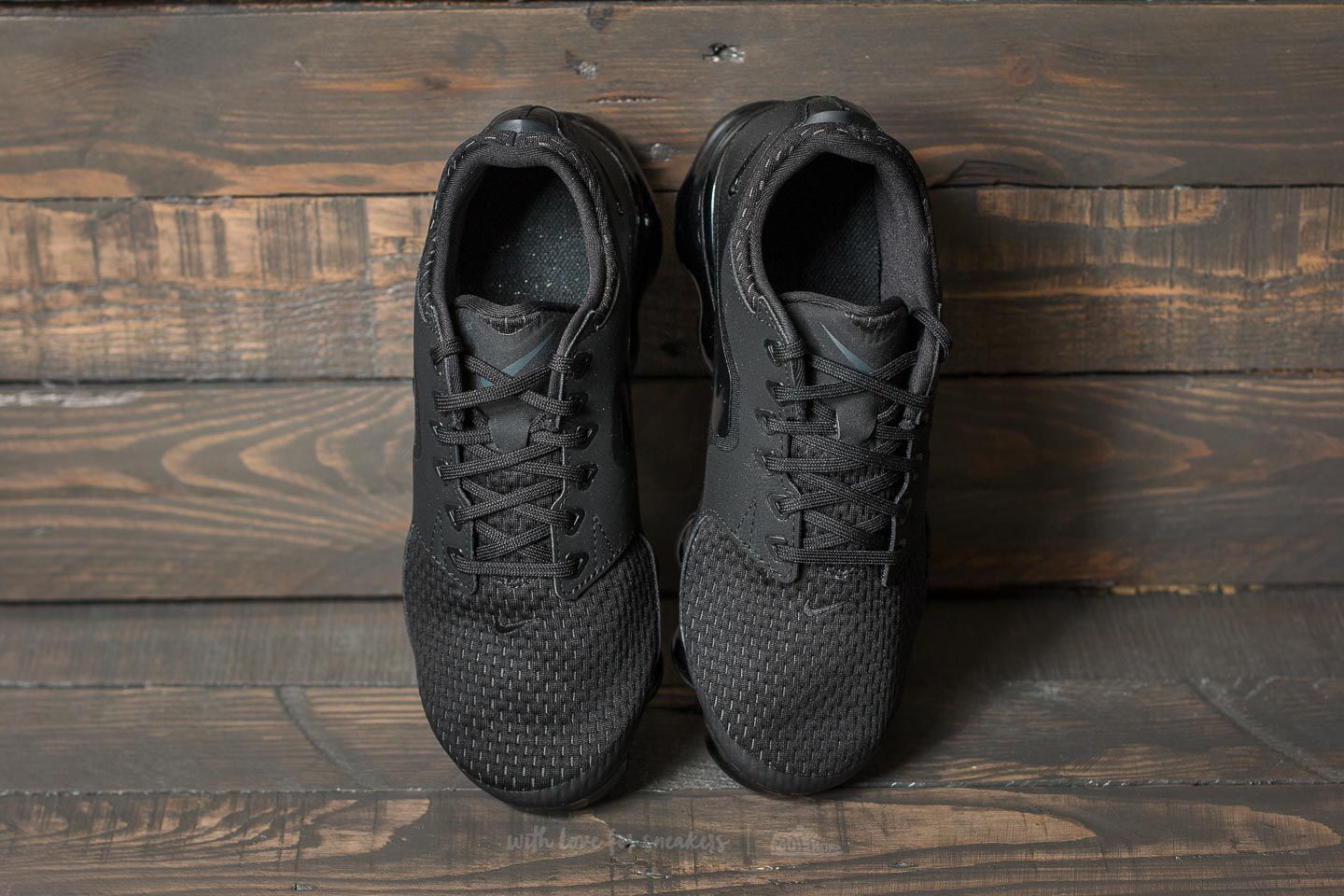 Dámske topánky a tenisky Nike Air Vapormax (GS) Black/ Black-Dark Grey