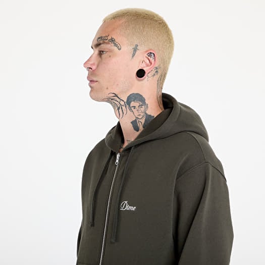 Hoodies and sweatshirts DIME Cursive Zip Hoodie UNISEX