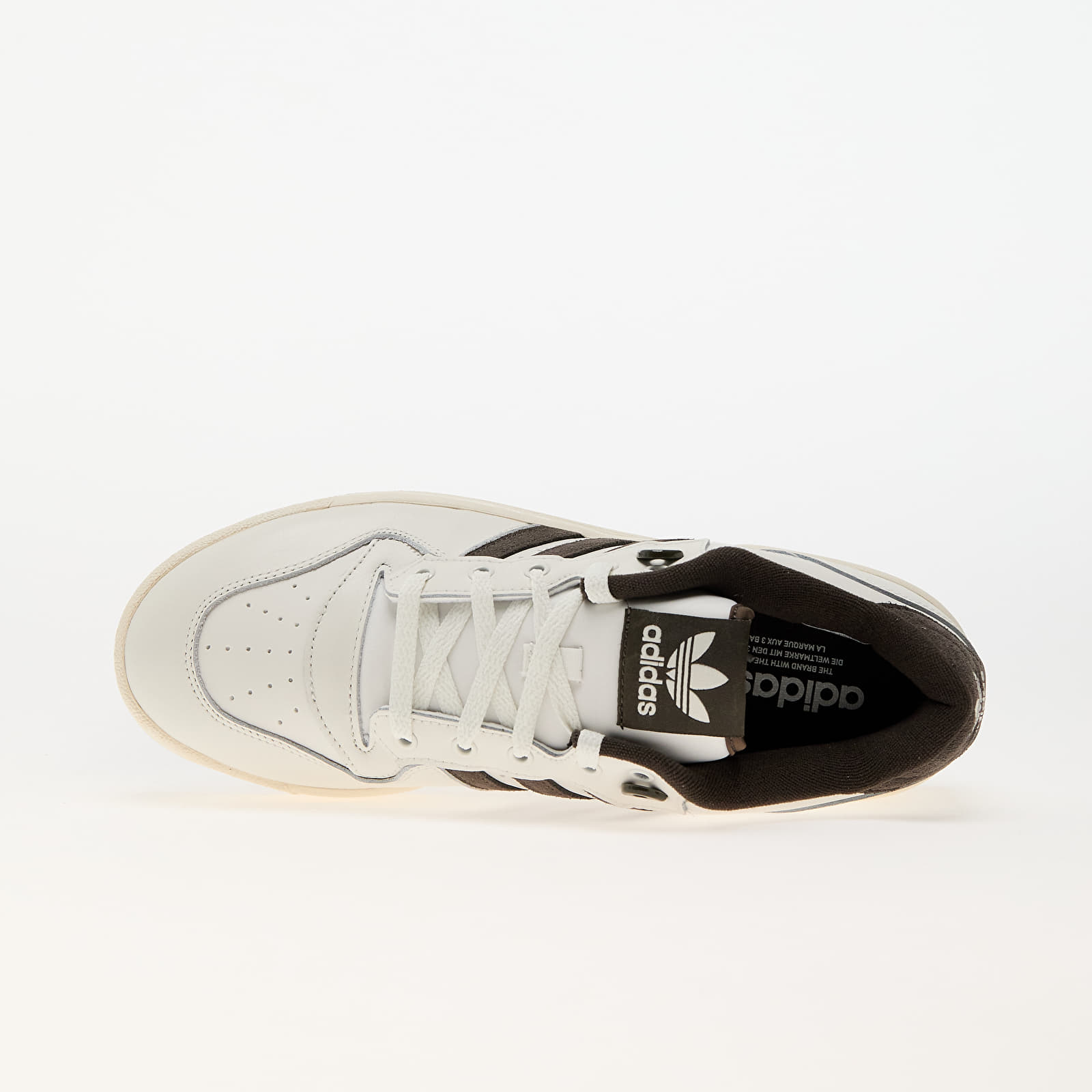 Men's shoes adidas Rivalry Low Core White/ Shale Olive/ Off White