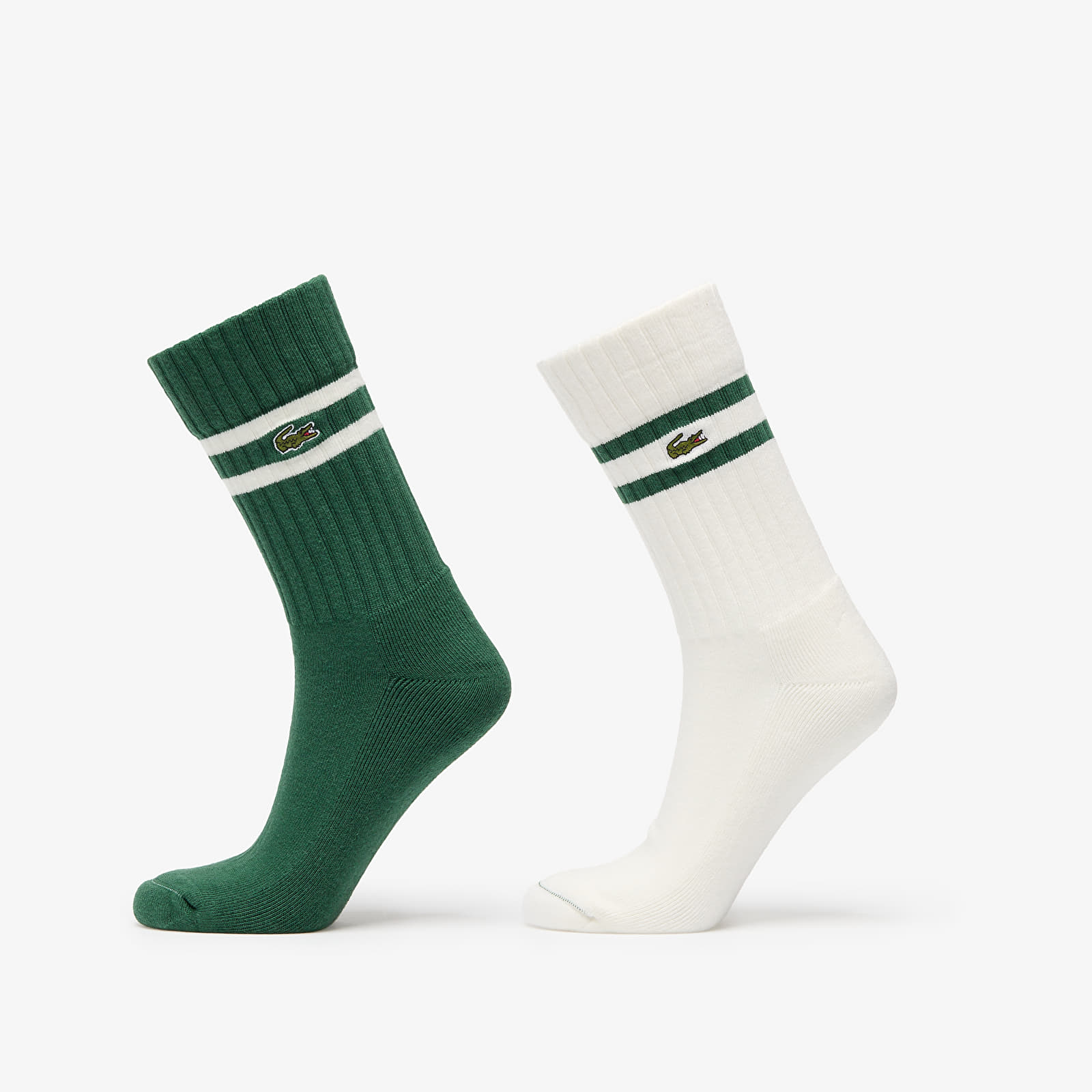 Chaussettes homme LACOSTE Socks Green/ Flour